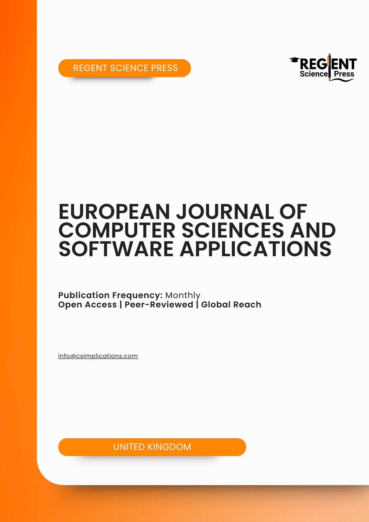 European Journal of Computer Sciences and Software Applications
